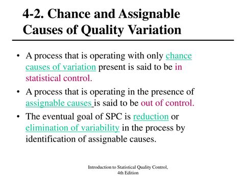 what are the causes of variation in quality